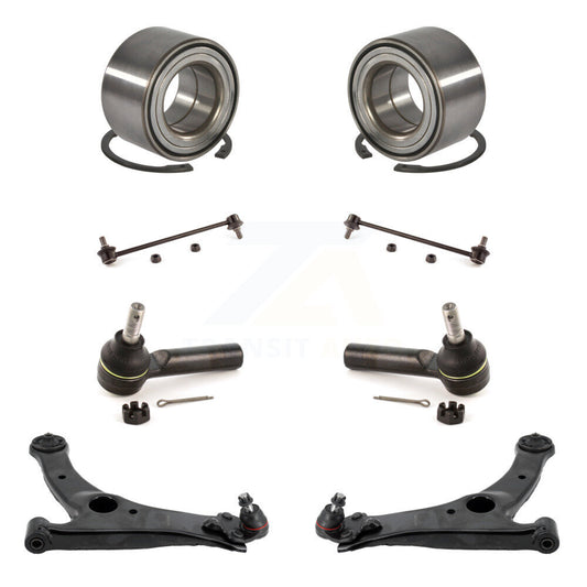Bearing Lower Control Arm Outer Tie Rod Link Front Kit (8Pc) For Toyota Corolla