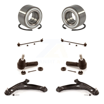 Bearing Lower Control Arm Outer Tie Rod Link Front Kit (8Pc) For Toyota Yaris C