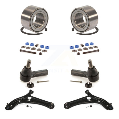 Bearing Lower Control Arm Outer Tie Rod End Link Front Kit (8Pc) For Toyota Echo