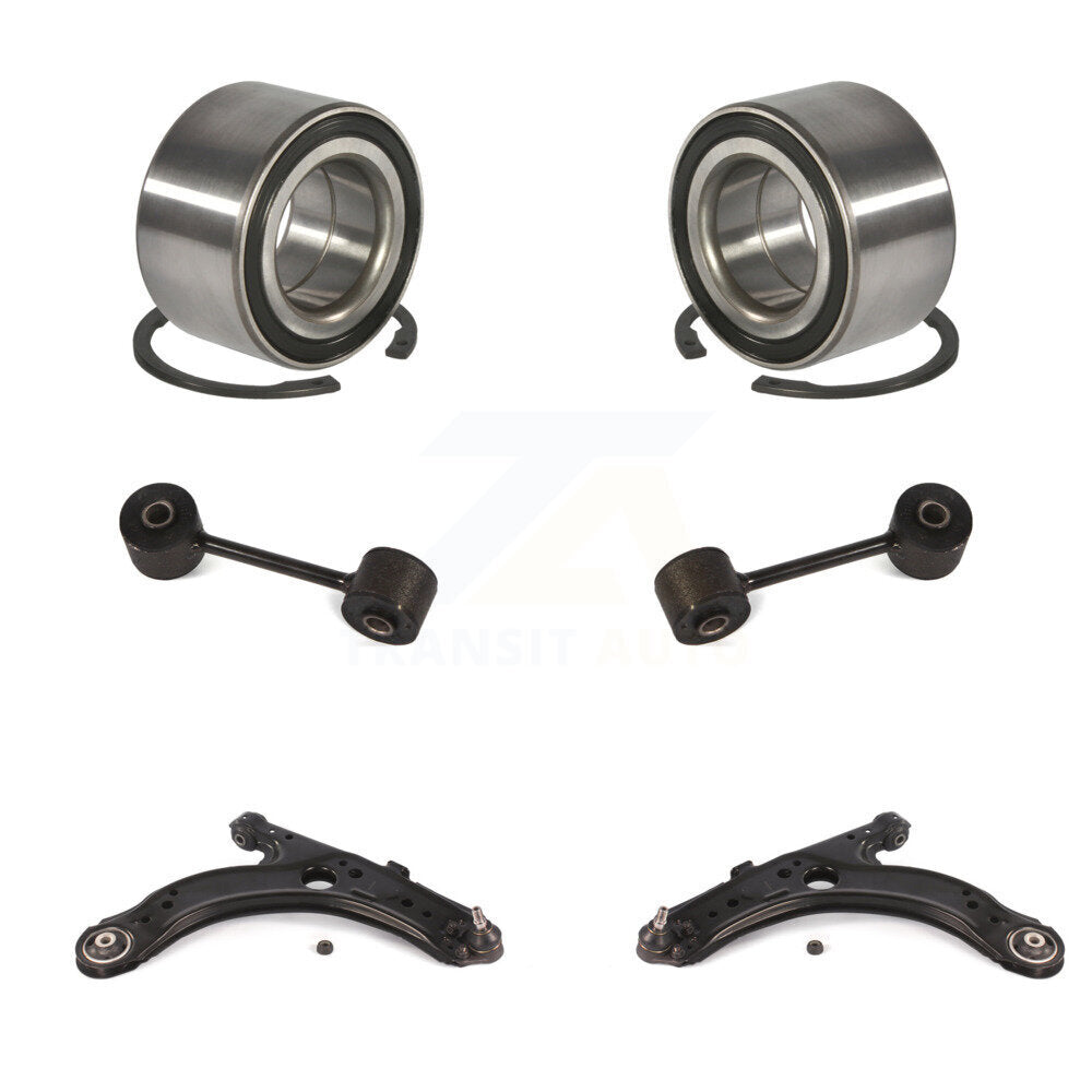 Bearing Lower Control Arm & Link Front Kit For Volkswagen Jetta Golf City Beetle