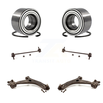 Bearing Lower Control Arm with Ball Joint & Sway Bar Link Front Kit For Mazda 3