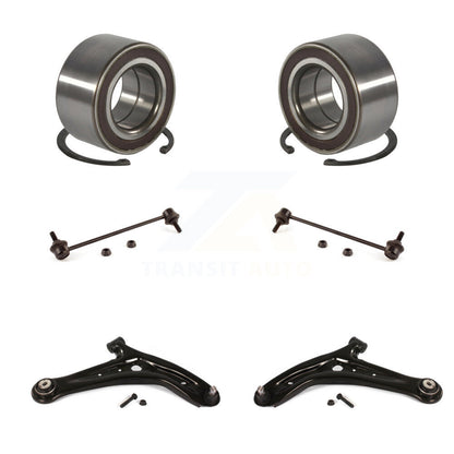 Bearing Lower Control Arm with Ball Joint & Link Front Kit For 2011-2014 Mazda 2
