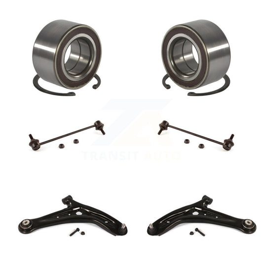 Bearing Lower Control Arm with Ball Joint & Link Front Kit For 2011-2014 Mazda 2