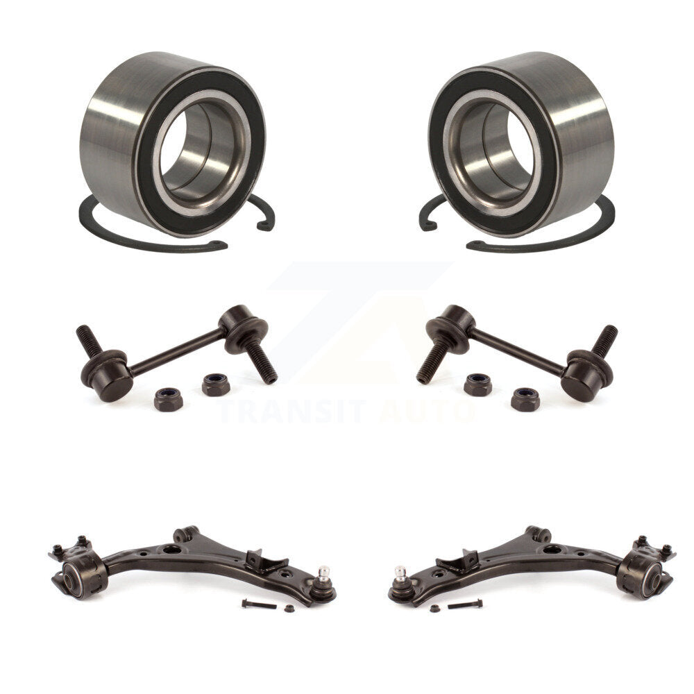 Bearing Lower Control Arm w/ Ball Joint Link Front Kit For Ford Edge Lincoln MKX