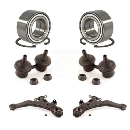 Bearing Lower Control Arm with BJ & Link Front Kit For 2001-2006 Hyundai Elantra