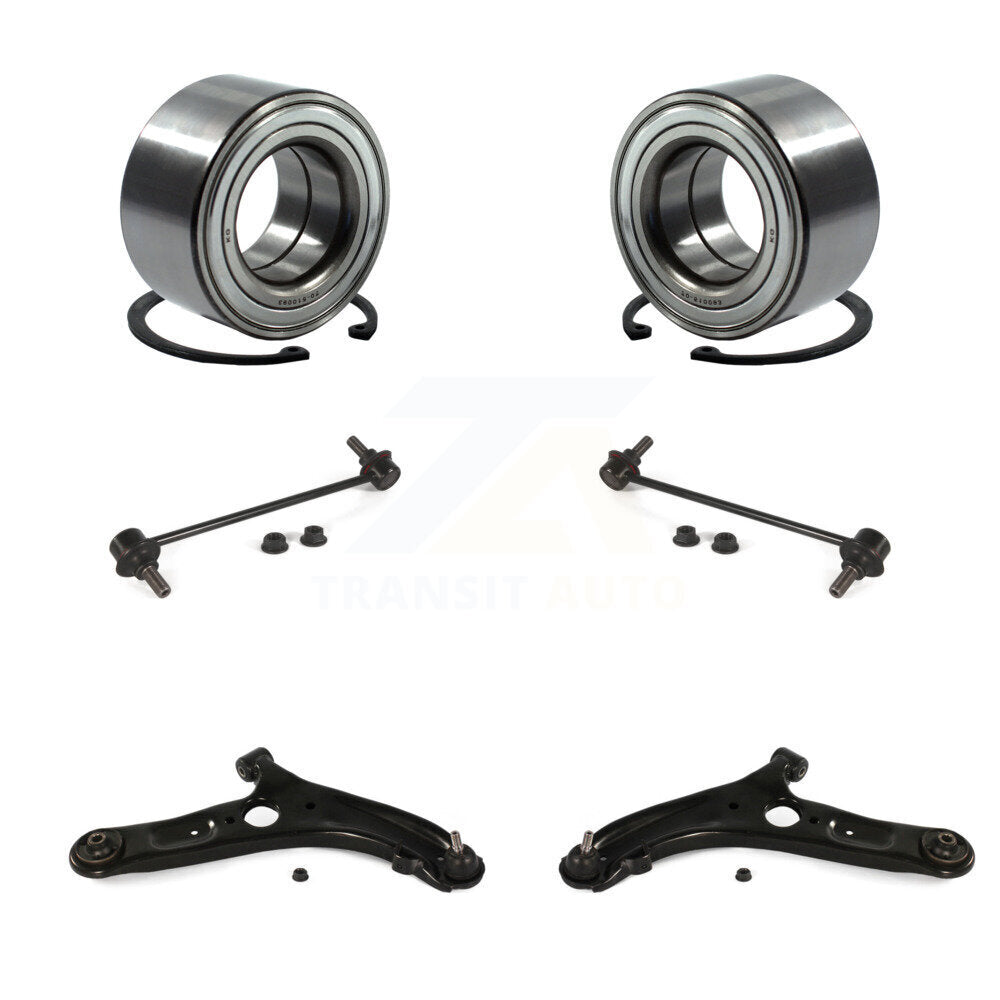 Bearing Lower Control Arm & Link Front Kit For Hyundai Elantra GT Veloster Coupe