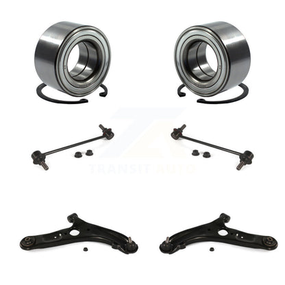 Bearing Lower Control Arm & Link Front Kit For Hyundai Elantra GT Veloster Coupe