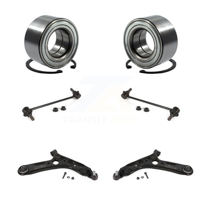 Wheel Bearing Lower Control Arm with Ball Joint & Link Front Kit For Kia Soul EV