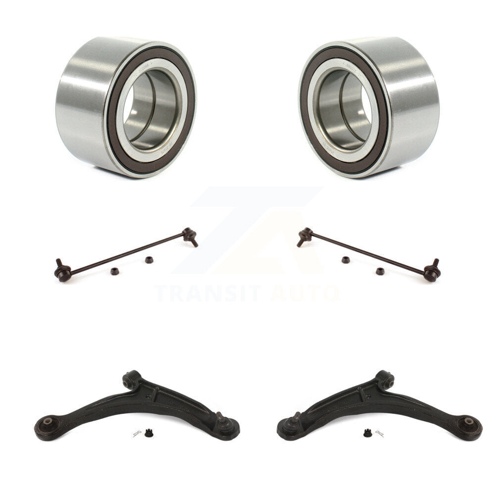 Bearing Lower Control Arm with BJ & Link Front Kit For 2006-2014 Honda Ridgeline