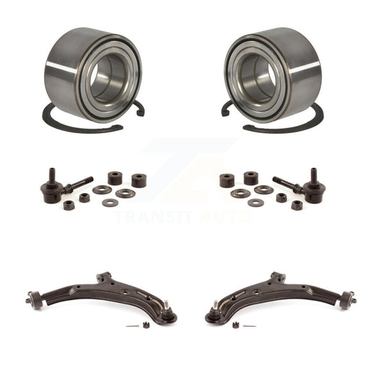 Wheel Bearing Lower Control Arm with Ball Joint Link Front Kit For Nissan Sentra