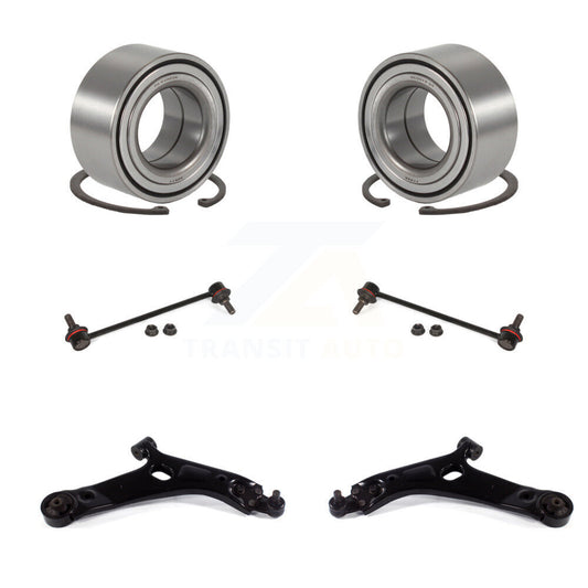 Bearing Lower Control Arm with BJ Link Front Kit For Hyundai Tucson Kia Sportage