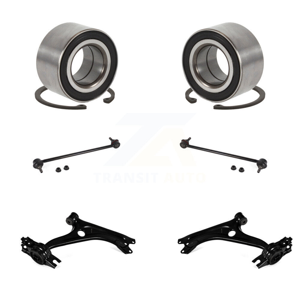 Wheel Bearing Lower Control Arm with Ball Joint & Link Front Kit For Honda Civic