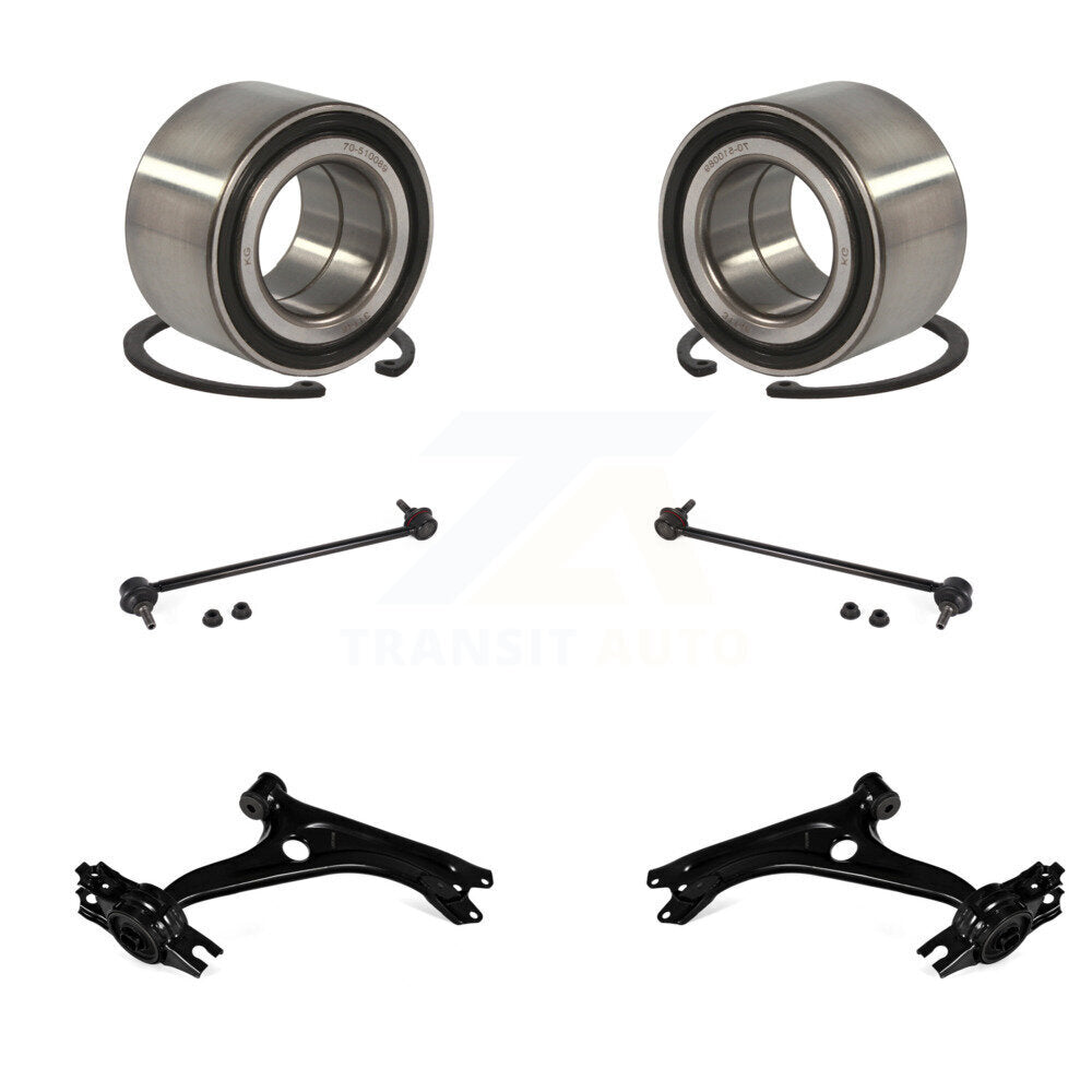 Wheel Bearing Lower Control Arm with Ball Joint & Link Front Kit For Honda Civic