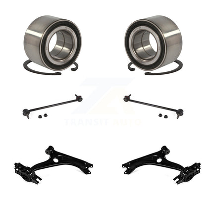 Wheel Bearing Lower Control Arm with Ball Joint & Link Front Kit For Honda Civic