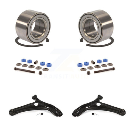 Wheel Bearing Lower Control Arm with Ball Joint & Link Front Kit For Toyota Echo