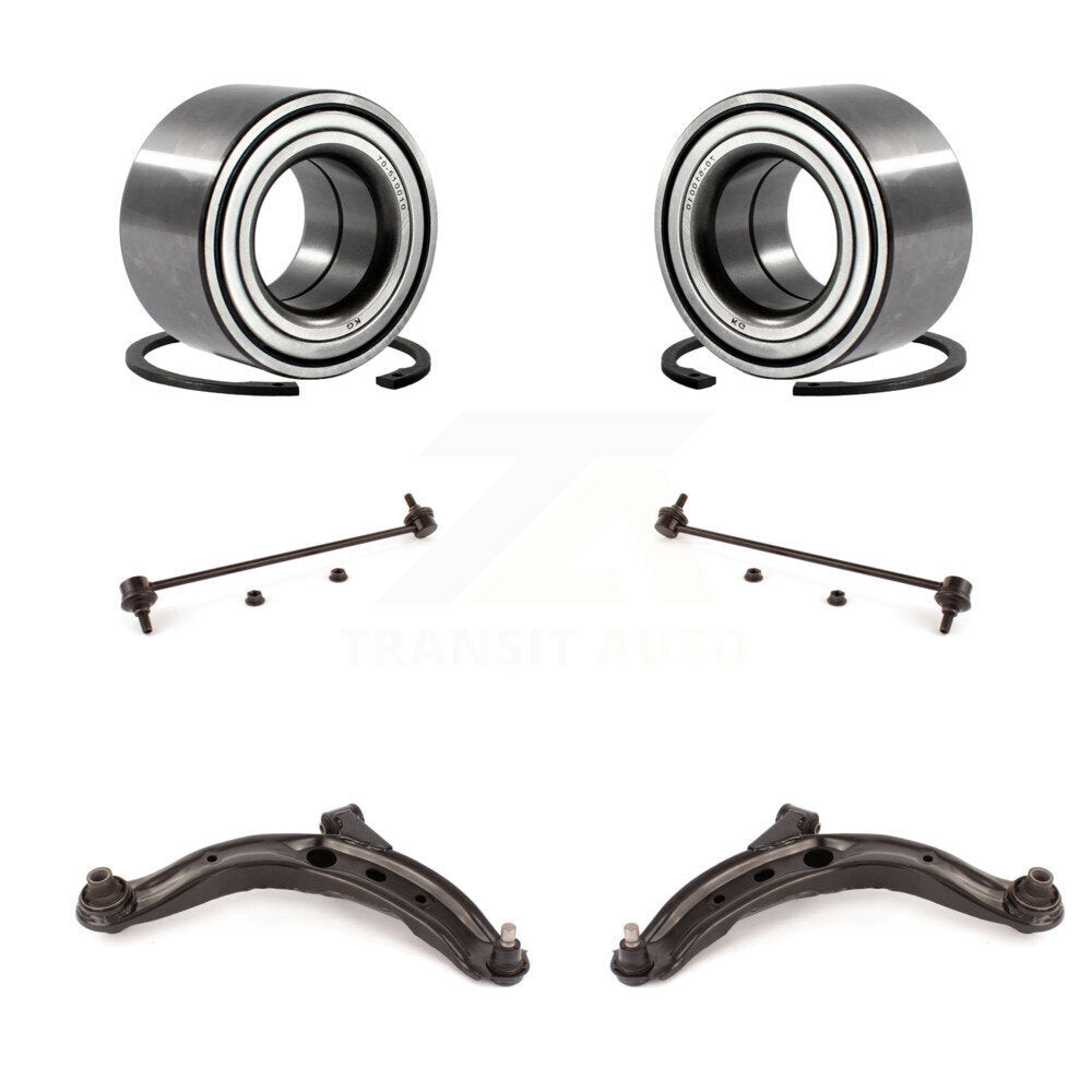 Bearing Lower Control Arm with Ball Joint Link Front Kit For 2002-2006 Mazda MPV