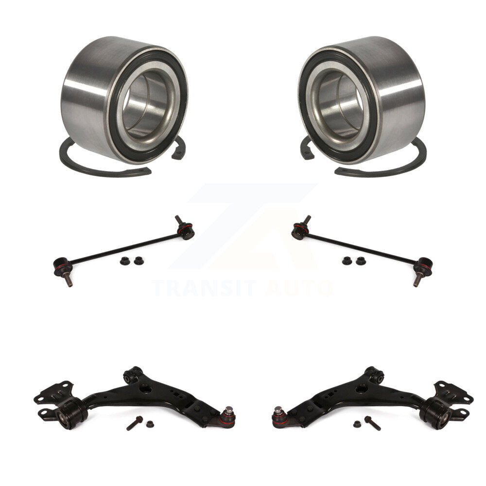 Bearing Lower Control Arm w/ Ball Joint Link Front Kit For 2013-2019 Ford Escape
