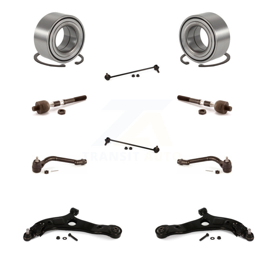 Bearing Lower Control Arm Outer Inner Tie Rod End Link Front Kit For Kia Optima