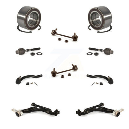 Bearing Lower Control Arm Outer Inner Tie Rod Link Front Kit (10Pc) For Mazda 6