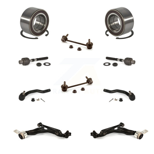 Bearing Lower Control Arm Outer Inner Tie Rod Link Front Kit (10Pc) For Mazda 6