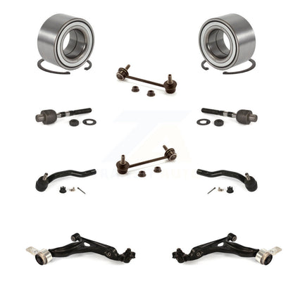 Bearing Lower Control Arm Outer Inner Tie Rod Link Front Kit (10Pc) For Mazda 6