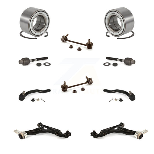 Bearing Lower Control Arm Outer Inner Tie Rod Link Front Kit (10Pc) For Mazda 6