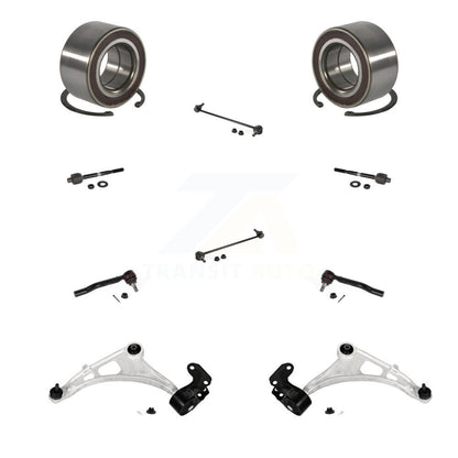 Bearing Lower Arm Outer Inner Tie Rod Link Front Kit (10Pc) For Honda Pilot MDX