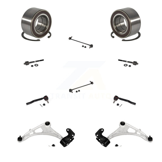 Bearing Lower Arm Outer Inner Tie Rod Link Front Kit (10Pc) For Honda Pilot MDX