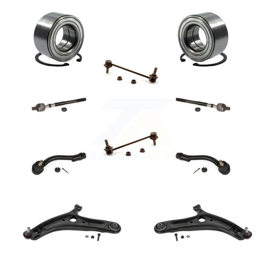 Bearing Lower Control Arm Outer Inner Tie Rod Link Front Kit (10Pc) For Kia Soul