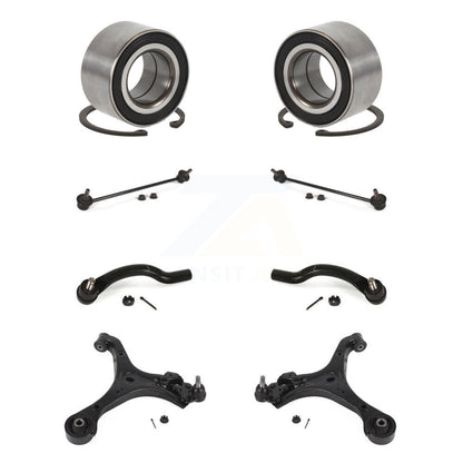 Bearing Lower Control Arm Outer Tie Rod Link Front Kit (8Pc) For Honda Civic ILX