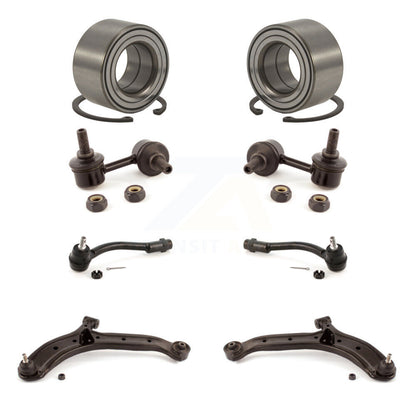 Bearing Lower Control Arm Outer Tie Rod Link Front Kit (8Pc) For Hyundai Accent
