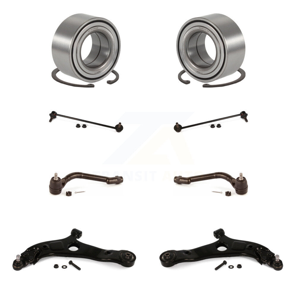 Bearing Lower Control Arm Outer Tie Rod End Link Front Kit (8Pc) For Kia Optima