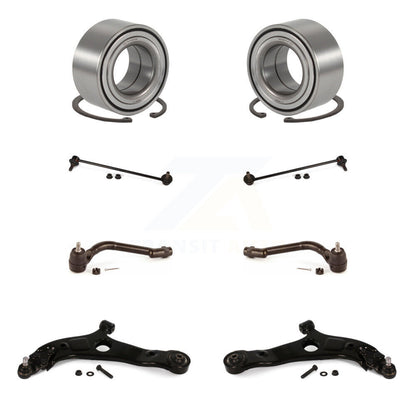 Bearing Lower Control Arm Outer Tie Rod End Link Front Kit (8Pc) For Kia Optima