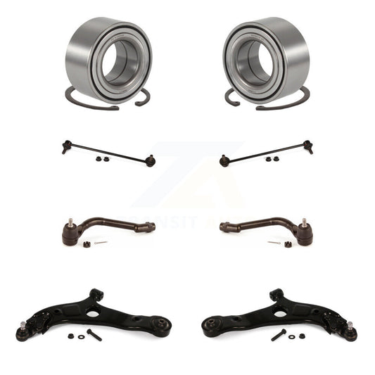 Bearing Lower Control Arm Outer Tie Rod End Link Front Kit (8Pc) For Kia Optima