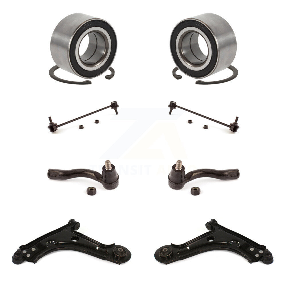 Bearing Lower Control Arm Outer Tie Rod Link Front Kit (8Pc) For Chevrolet Optra