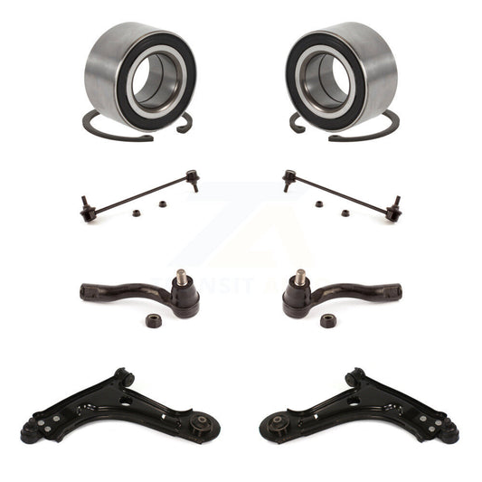 Bearing Lower Control Arm Outer Tie Rod Link Front Kit (8Pc) For Chevrolet Optra
