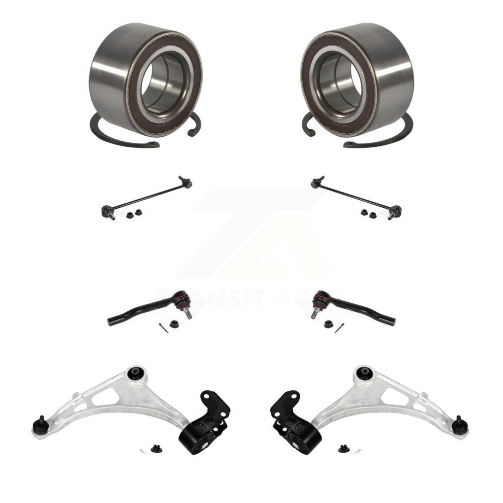 Bearing Lower Control Arm Outer Tie Rod Link Front Kit (8Pc) For Honda Pilot MDX