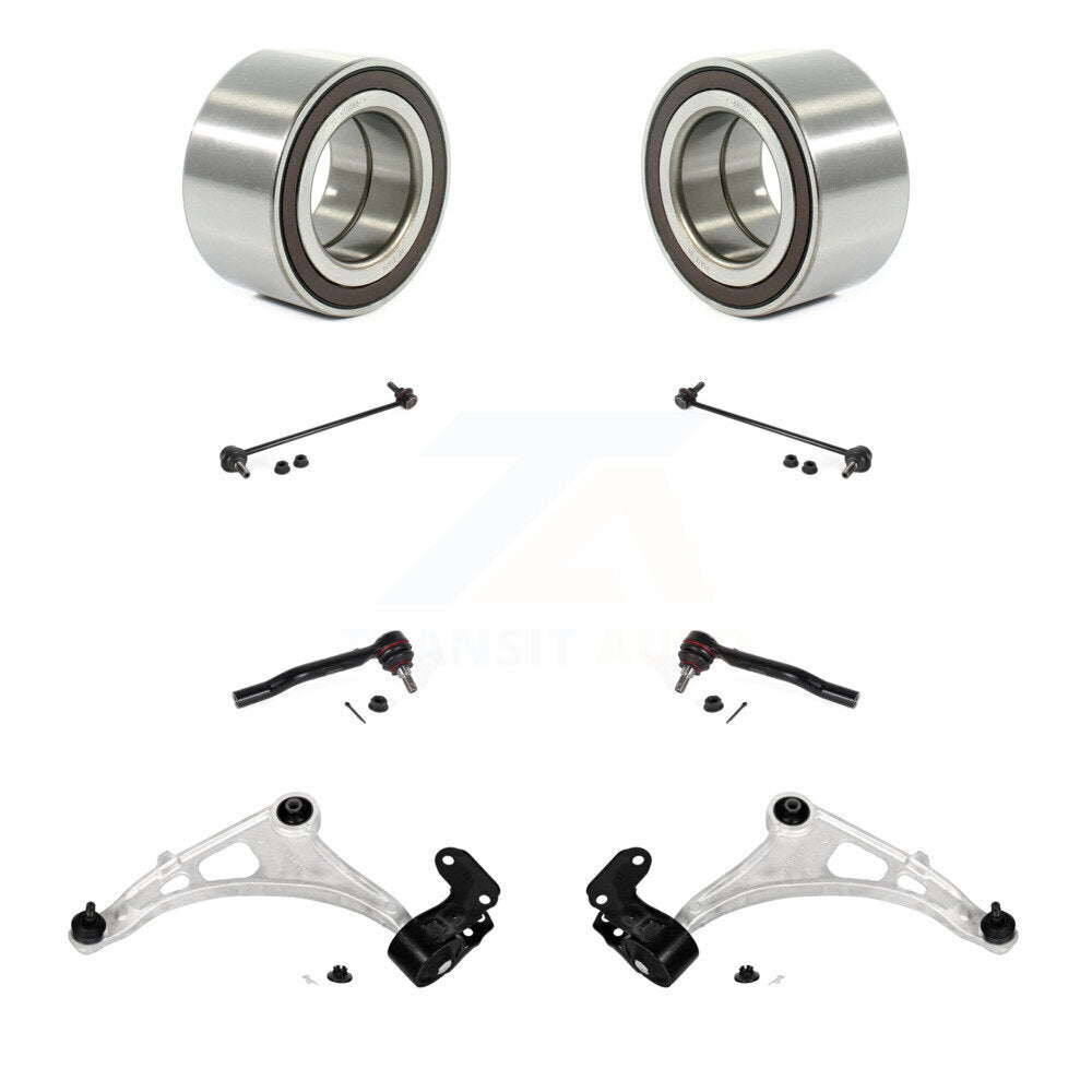 Bearing Lower Arm Outer Tie Rod & Link Front Kit (8Pc) For 17-19 Honda Ridgeline