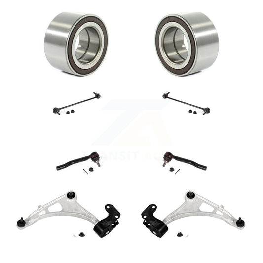 Bearing Lower Arm Outer Tie Rod & Link Front Kit (8Pc) For 17-19 Honda Ridgeline