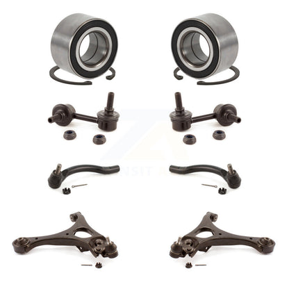 Bearing Lower Control Arm Outer Tie Rod Link Front Kit (8Pc) For 06-11 Acura CSX