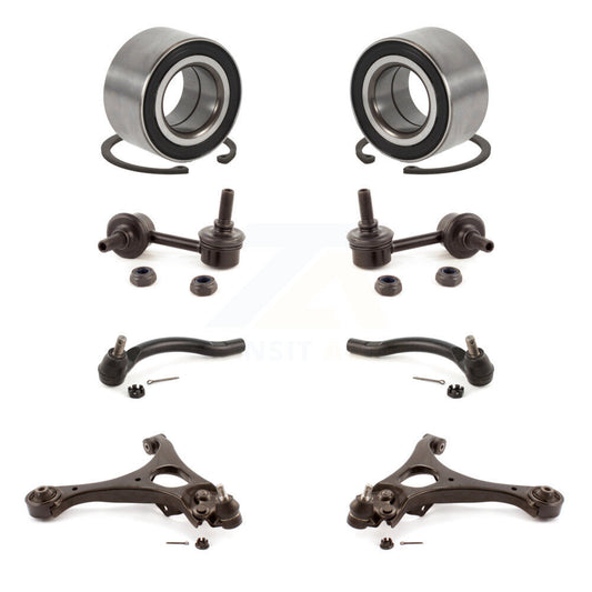 Bearing Lower Control Arm Outer Tie Rod Link Front Kit (8Pc) For 06-11 Acura CSX