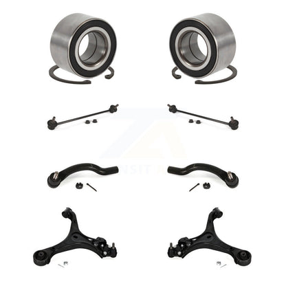 Bearing Lower Control Arm Outer Tie Rod Link Front Kit (8Pc) For Honda Civic ILX