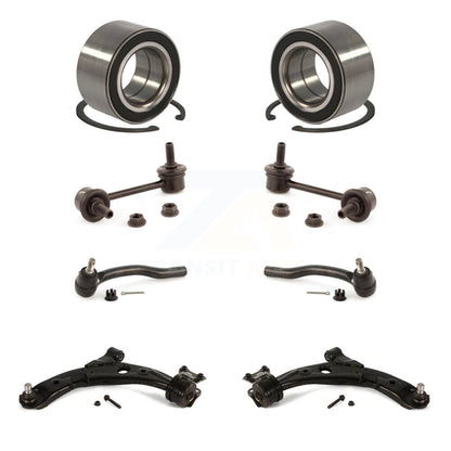 Bearing Lower Control Arm Outer Tie Rod End Link Front Kit (8Pc) For Mazda CX-7