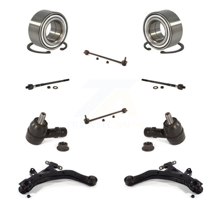 Bearing Lower Control Arm Outer Inner Tie Rod Link Front Kit For Hyundai Tiburon