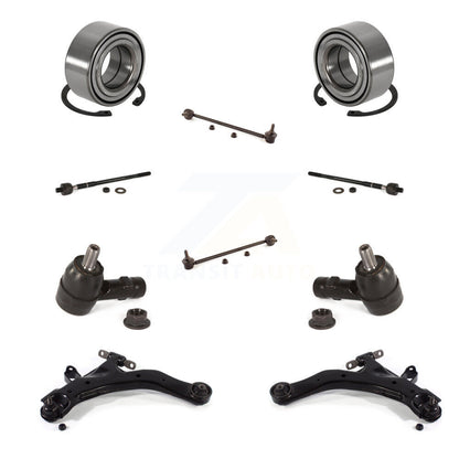 Bearing Lower Control Arm Outer Inner Tie Rod Link Front Kit For Hyundai Tiburon