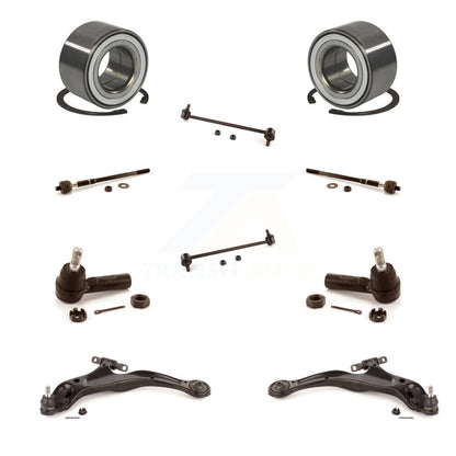 Bearing Lower Arm Outer Inner Tie Rod & Link Front Kit (10Pc) For Toyota Solara
