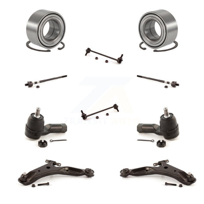 Bearing Lower Arm Outer Inner Tie Rod Link Front Kit (10Pc) For Hyundai Santa Fe