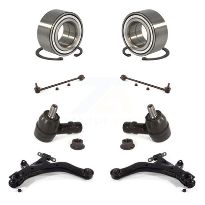Bearing Lower Control Arm Outer Tie Rod Link Front Kit (8Pc) For Hyundai Tiburon