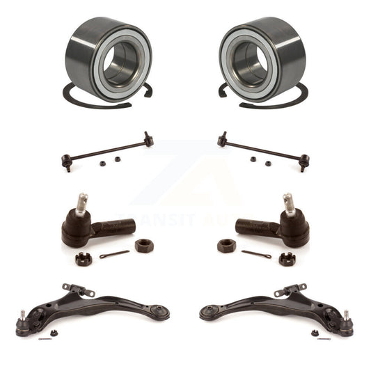 Bearing Lower Arm Outer Tie Rod & Link Front Kit (8Pc) For Toyota Solara Avalon