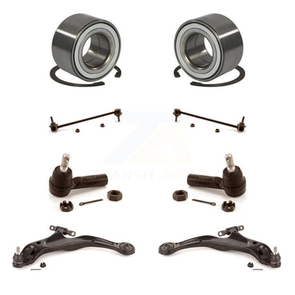 Bearing Lower Control Arm Outer Tie Rod & Link Front Kit (8Pc) For Toyota Sienna